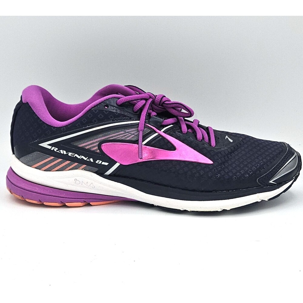 Brooks Ravenna 8 Women's 8.5 Wide Running Shoes Indigo Plum DNA Cushion